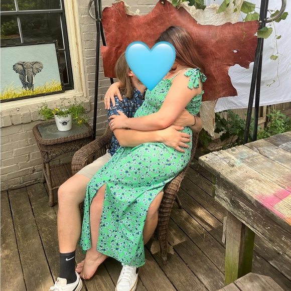 Flirty Floral Long Maxi Sundress - Picture 1 of 5